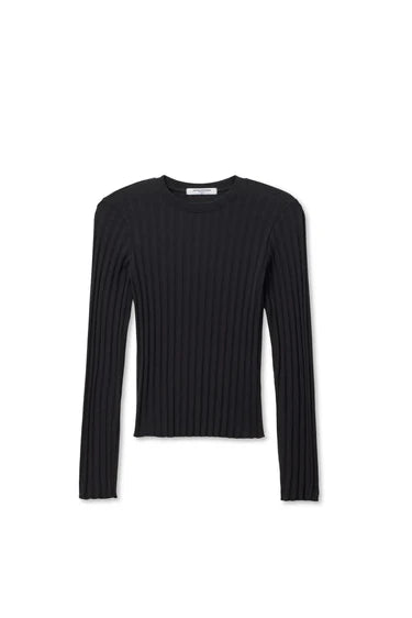 rowe rib long sleeve crew