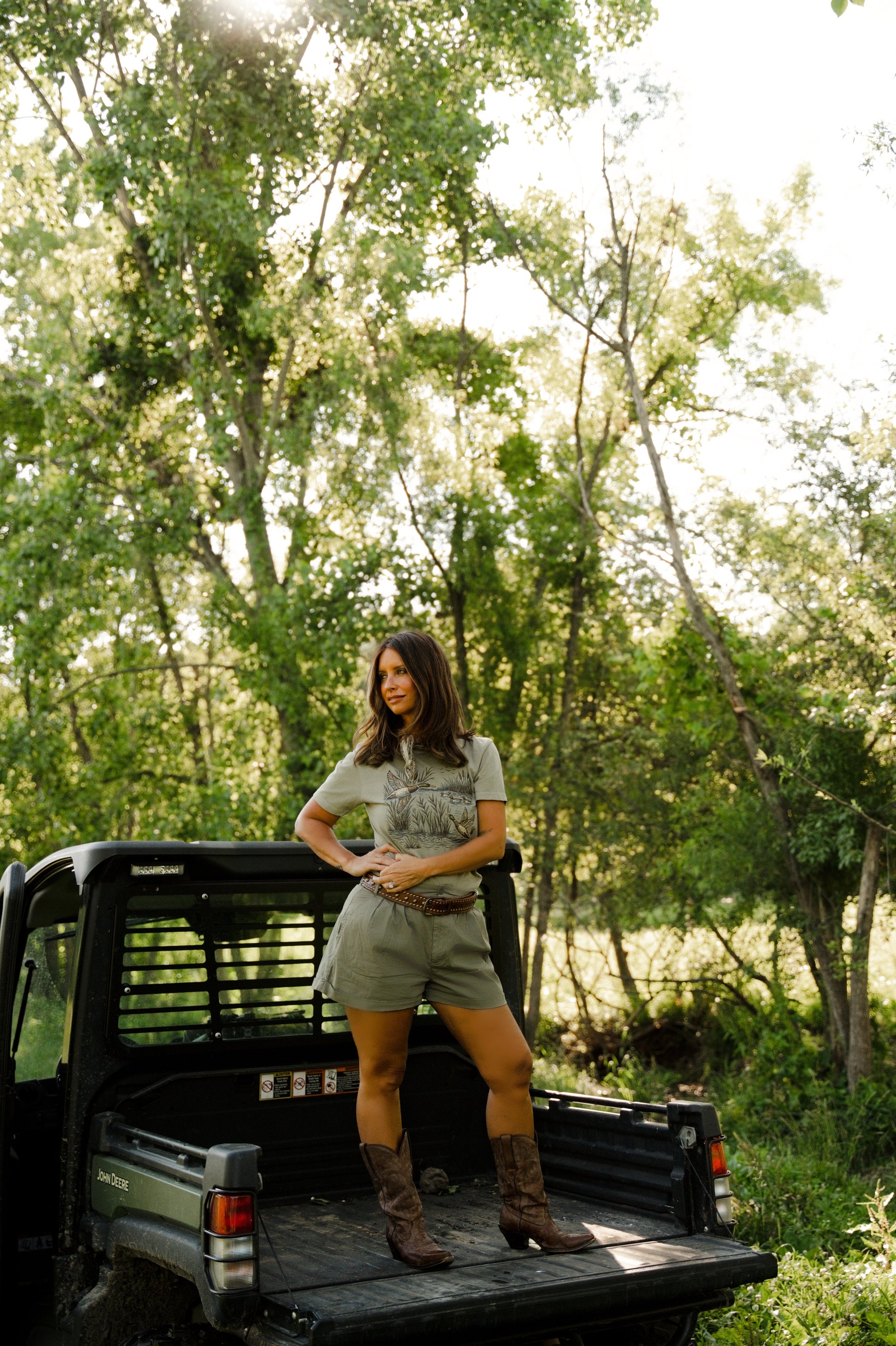 FELIX PLEATED SHORTS in soft moss