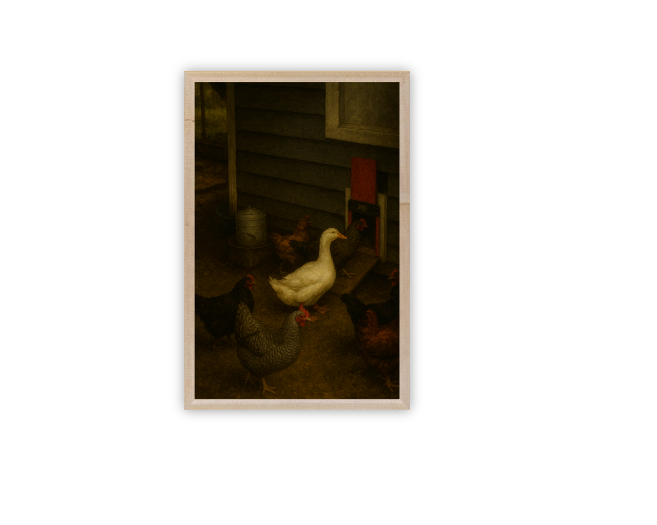 Daffey Duck 20x30 McGuire Hobby Farm Collection