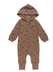 Organic Zipper Romper