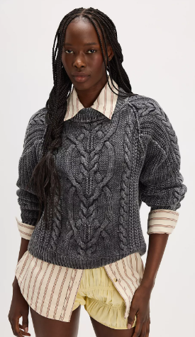 Frankie Cable Knit Sweater