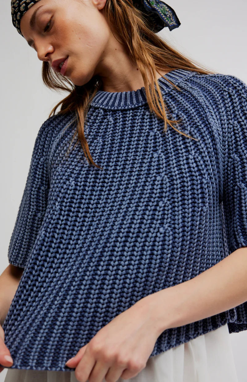 AMY SWEATER TEE- NAVY ACADEMY