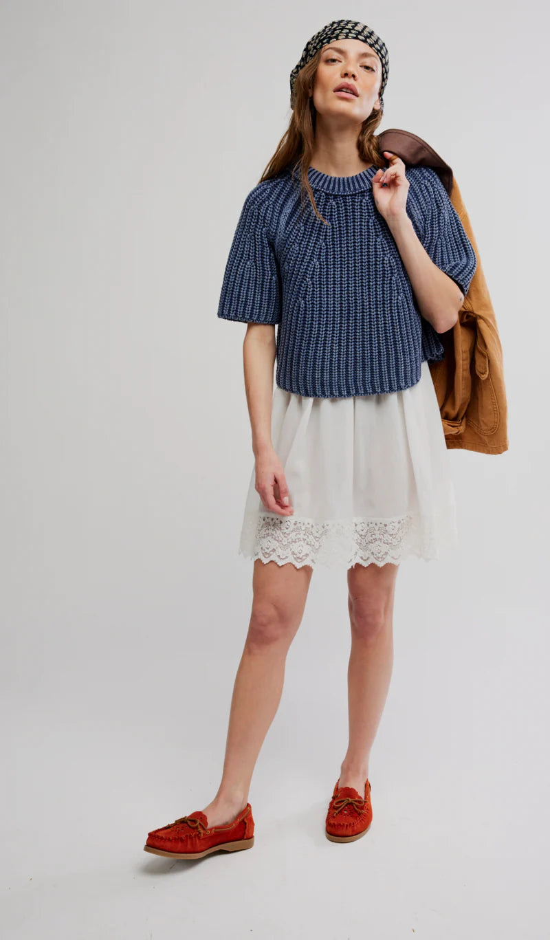 AMY SWEATER TEE- NAVY ACADEMY