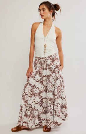 ZEPHYR BUSTLE CONVERTIBLE MAXI/MIDI SKIRT