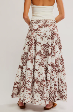 ZEPHYR BUSTLE CONVERTIBLE MAXI/MIDI SKIRT