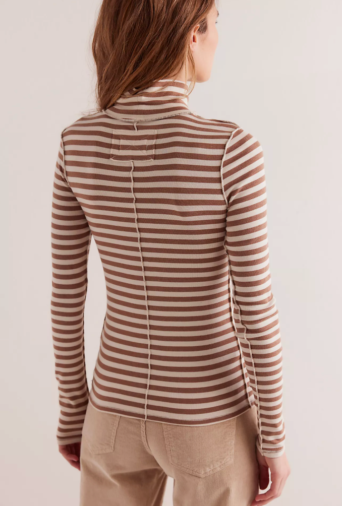 GOOD GOOD TURTLE STRIPE in BLACK COMBO FREE PEOPLE