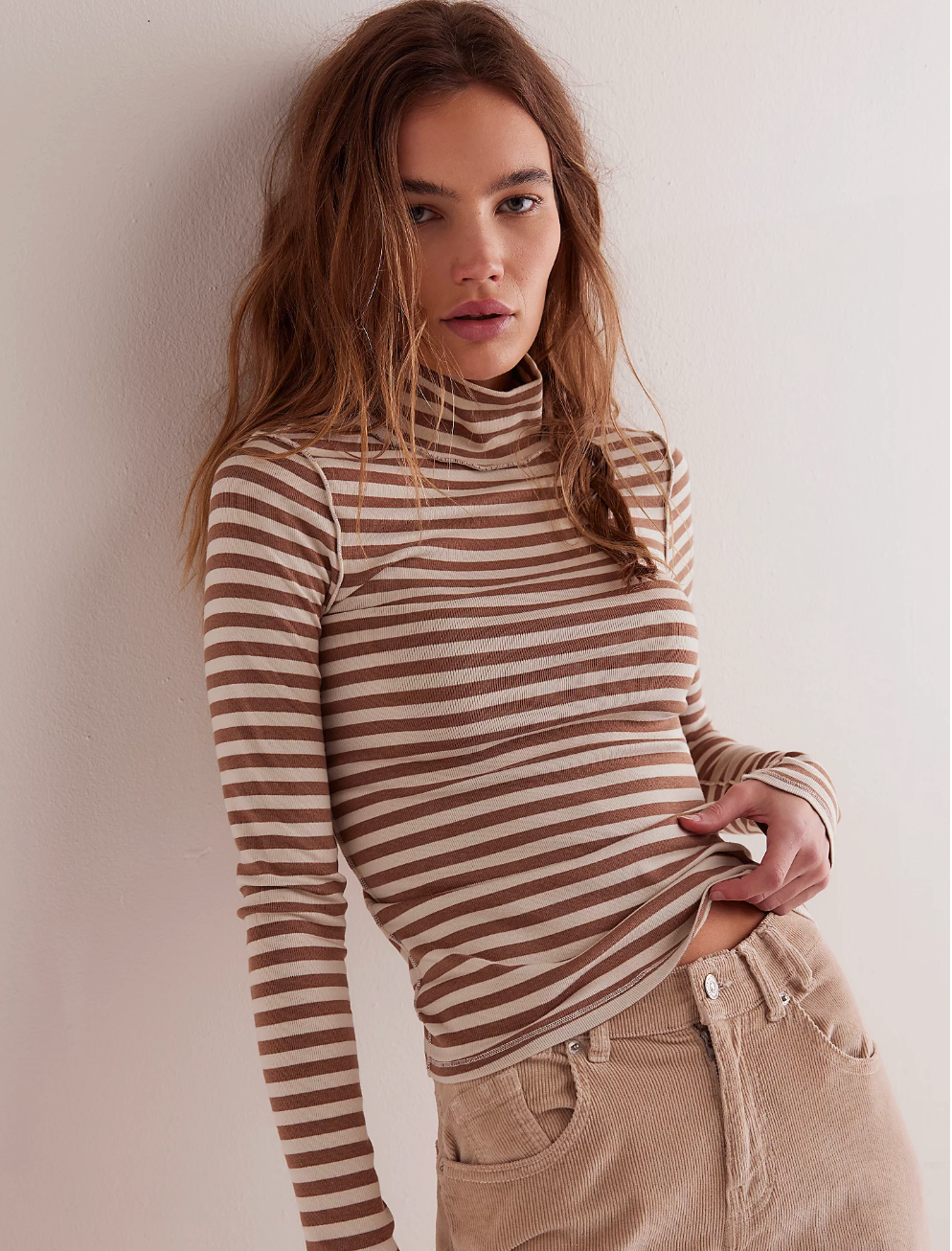 GOOD GOOD TURTLE STRIPE in BLACK COMBO FREE PEOPLE