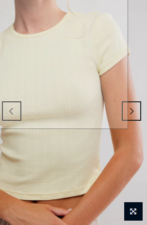 WAIT A MINUTE BABY TEE- BANANA