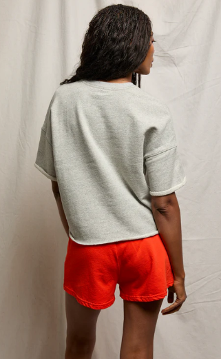 ezra french terry short sleeve sweatshirt