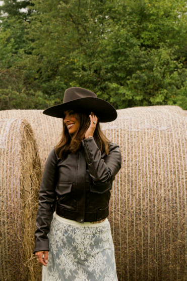 Bex Shrunken Jacket – French Roast