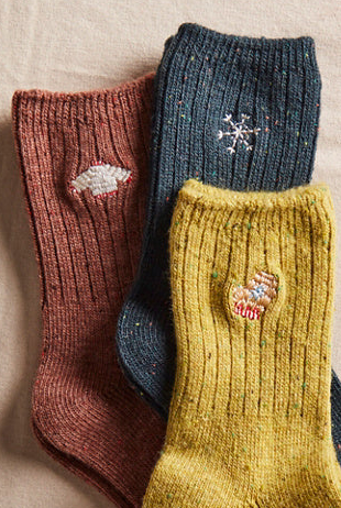 Free People Holiday Heritage Socks