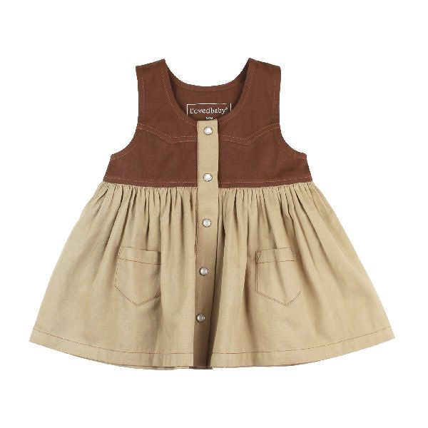 Organic Sleeveless Western Dress
