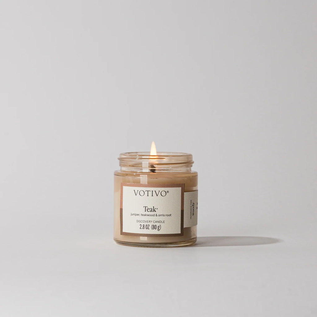 Votivo Teak Discovery Candle