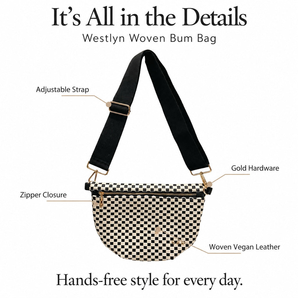 Westlyn Woven Bum Bag  - TOP SELLER