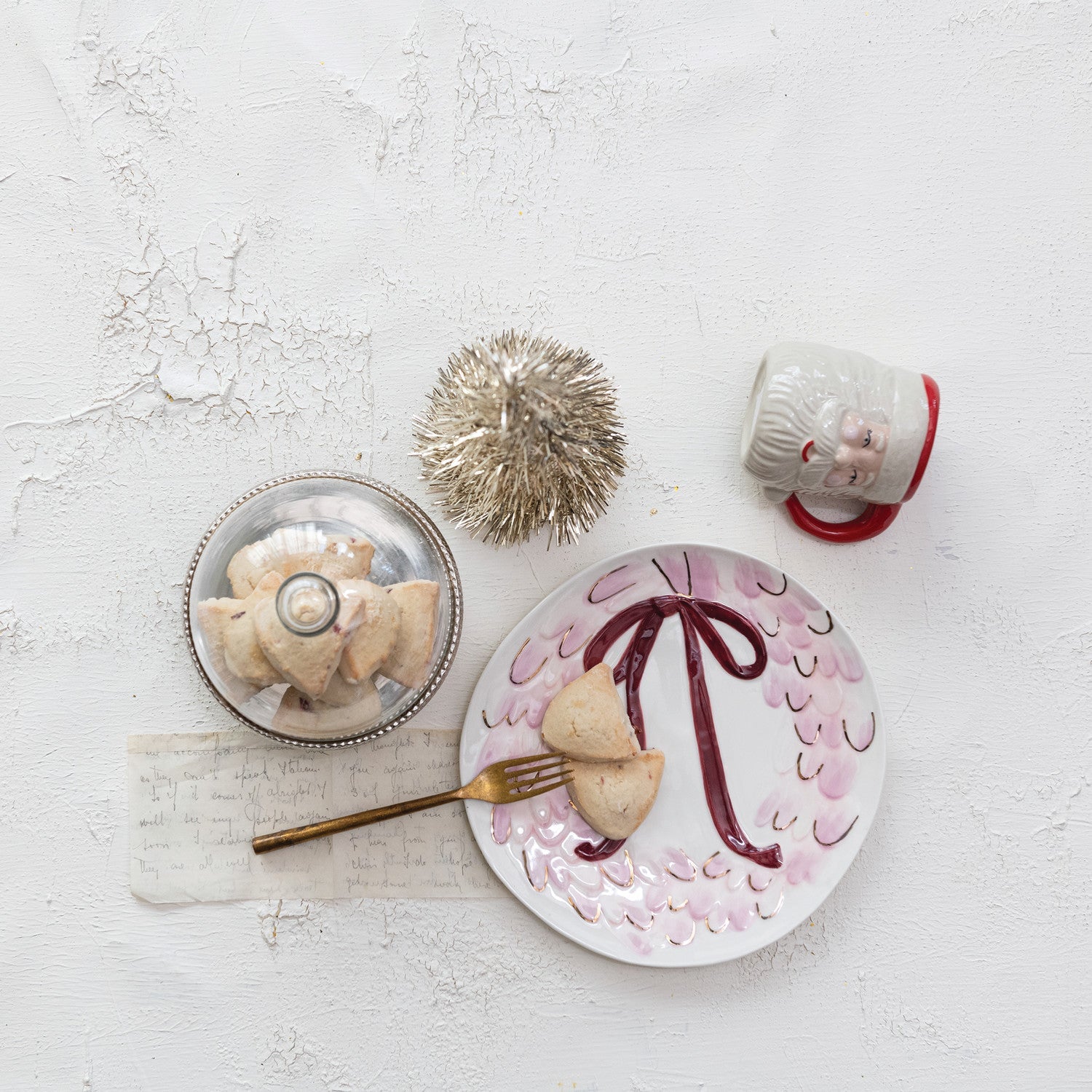 Ceramic Santa Head Coffee Mug