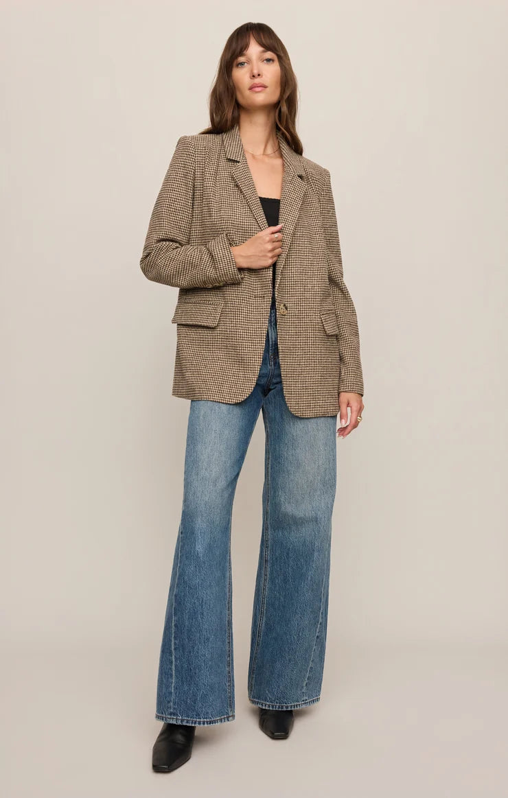 Z Supply Evan Check Blazer