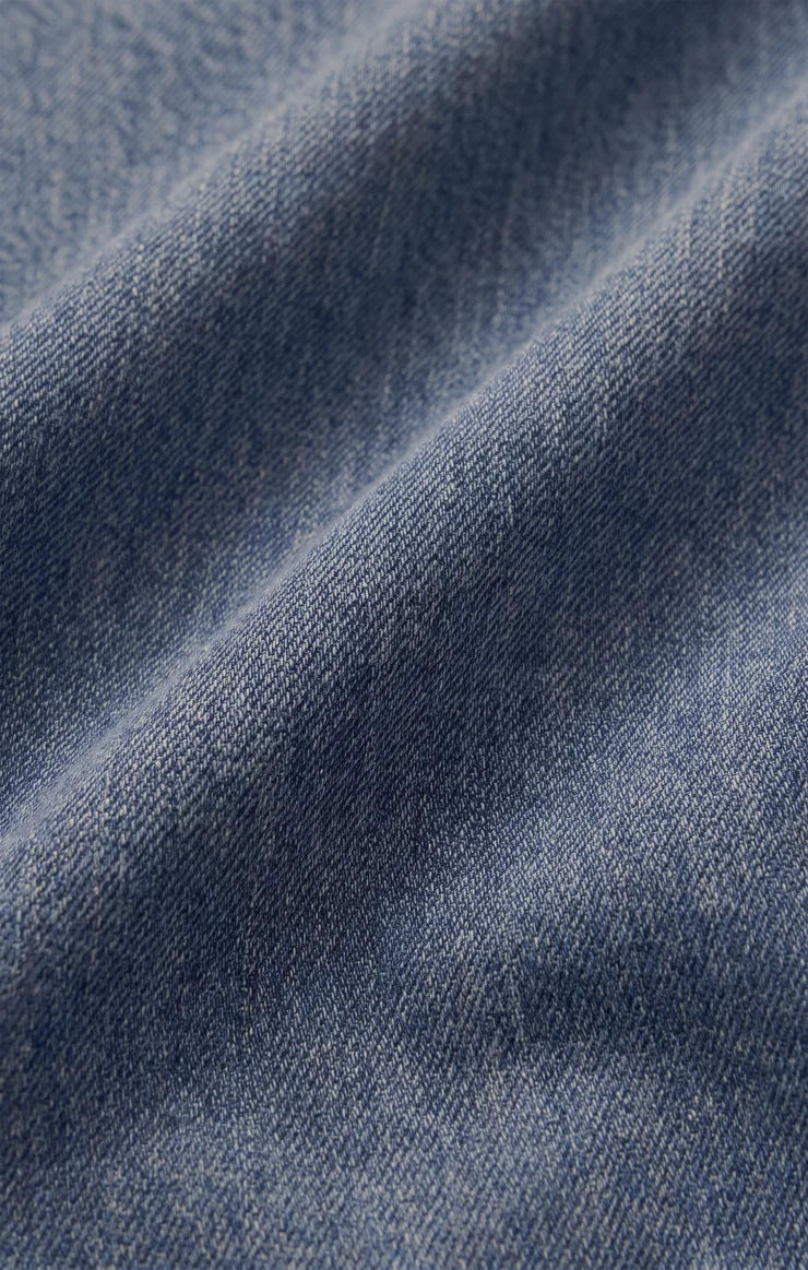 Z Supply The Daily Denim Fur Jacket