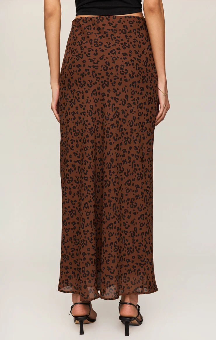 Z Supply Europa Leopard Skirt