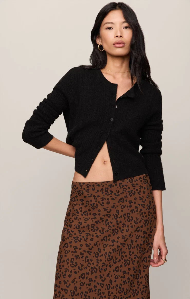 Z Supply Europa Leopard Skirt
