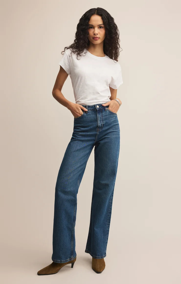 Z Supply Women Tops Modern Slub Tee