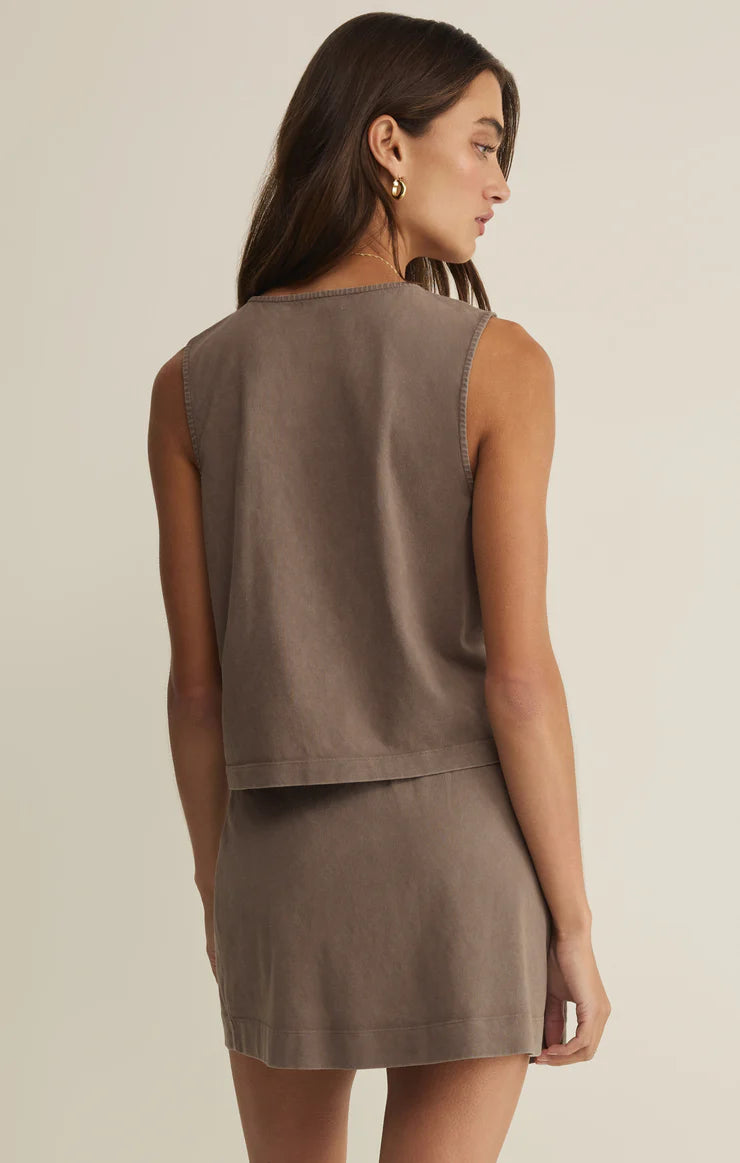 Noelle Jersey Sleeveless Top