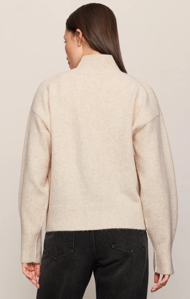 Z Supply Nessa Mock Neck Sweater