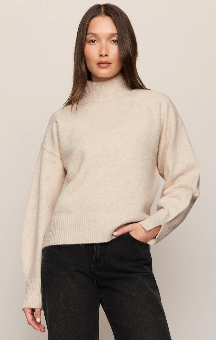 Z Supply Nessa Mock Neck Sweater