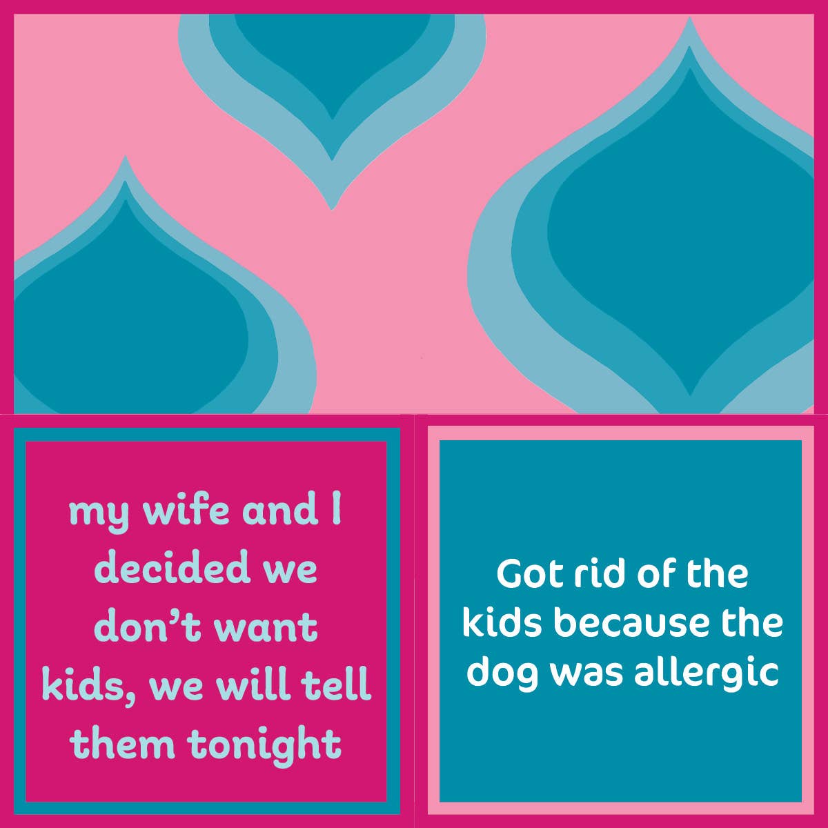 NAPKIN Allergic | Funny Party Gift | Cocktail Napkin