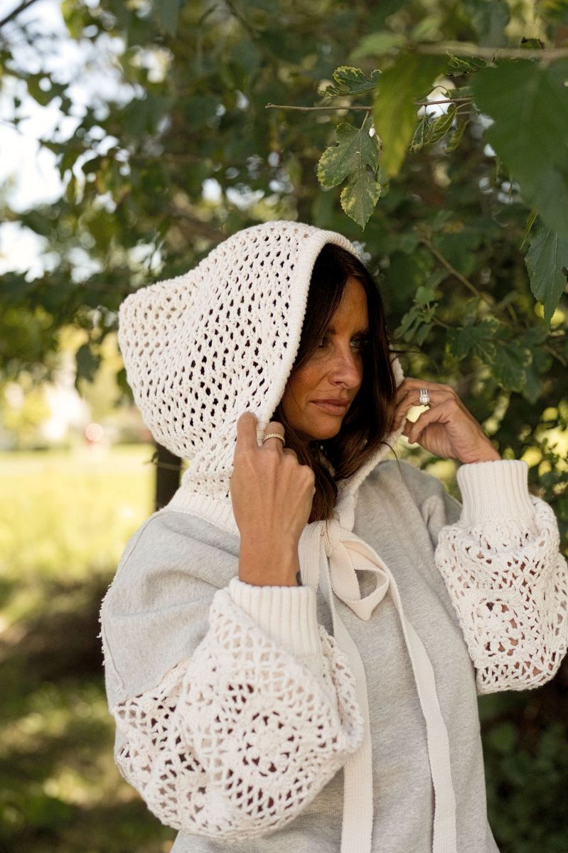 Free People Laced In Hoodie