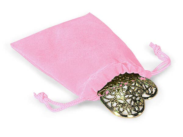 Velour Drawstring Jewelry Bags