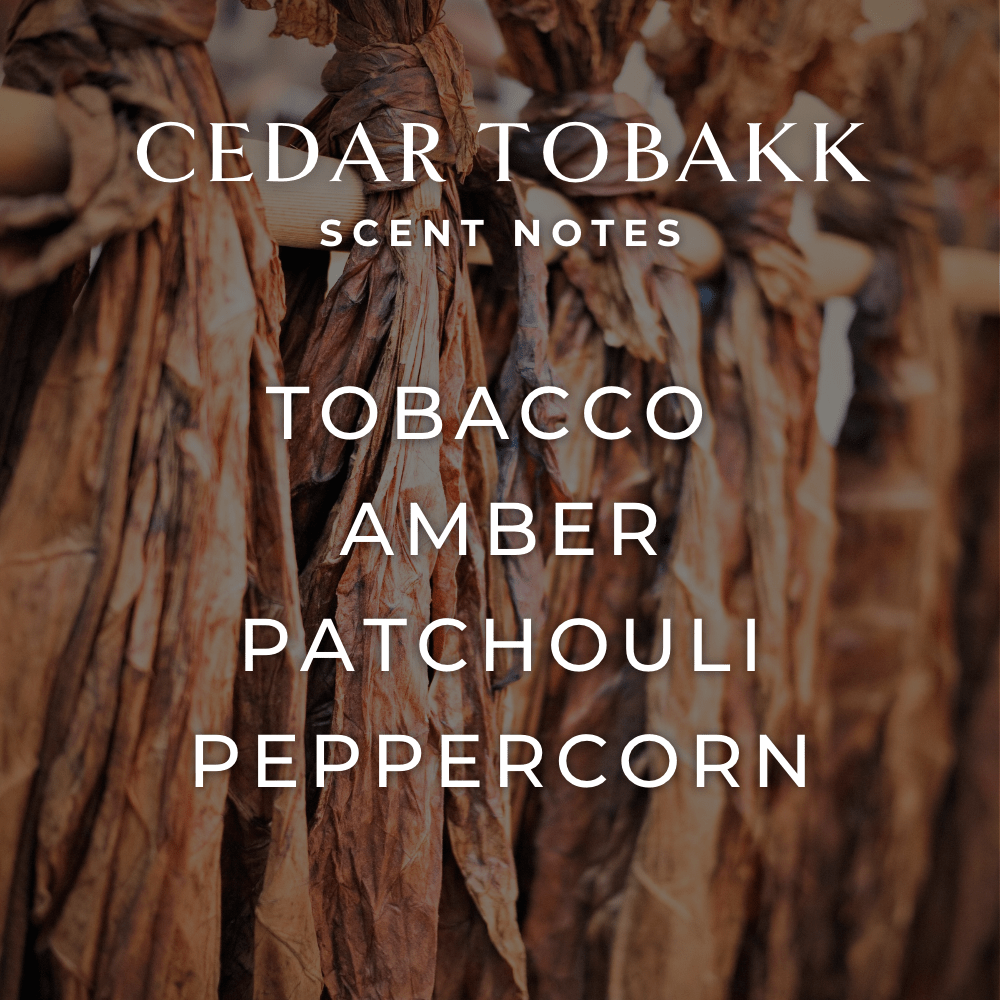 Cedar Tobakk Room + Linen Spray