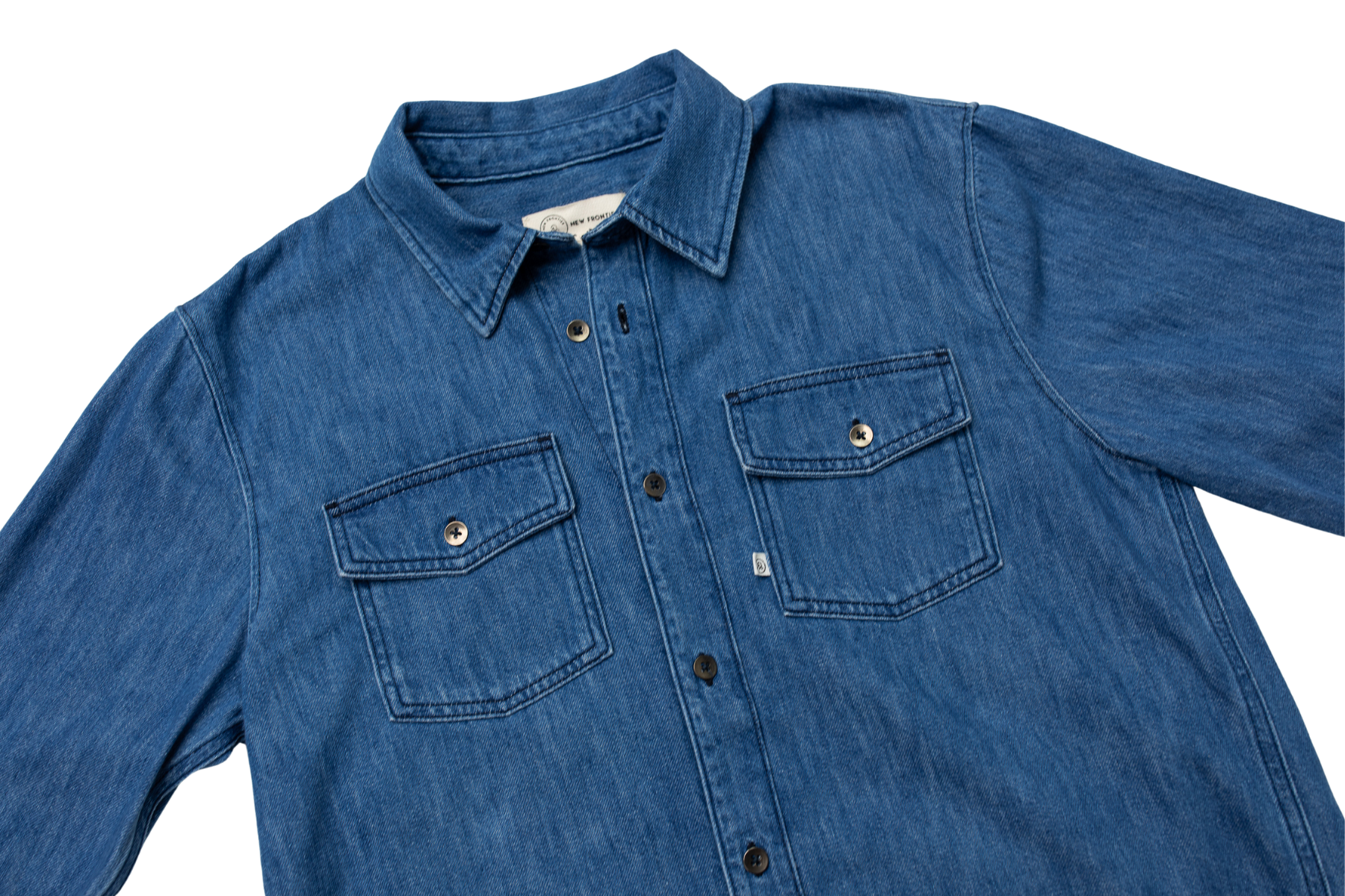 New Frontier Recycled Denim Work Shirt