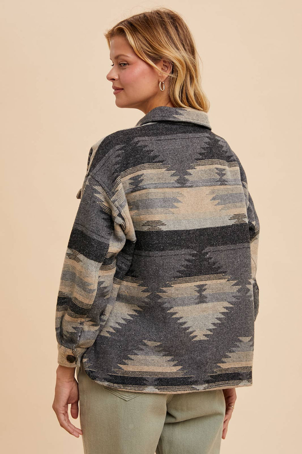 AZTEC PRINT SHACKET
