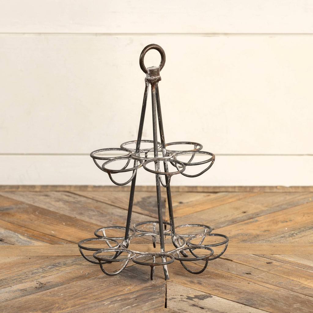 11.25" METAL EGG HOLDER