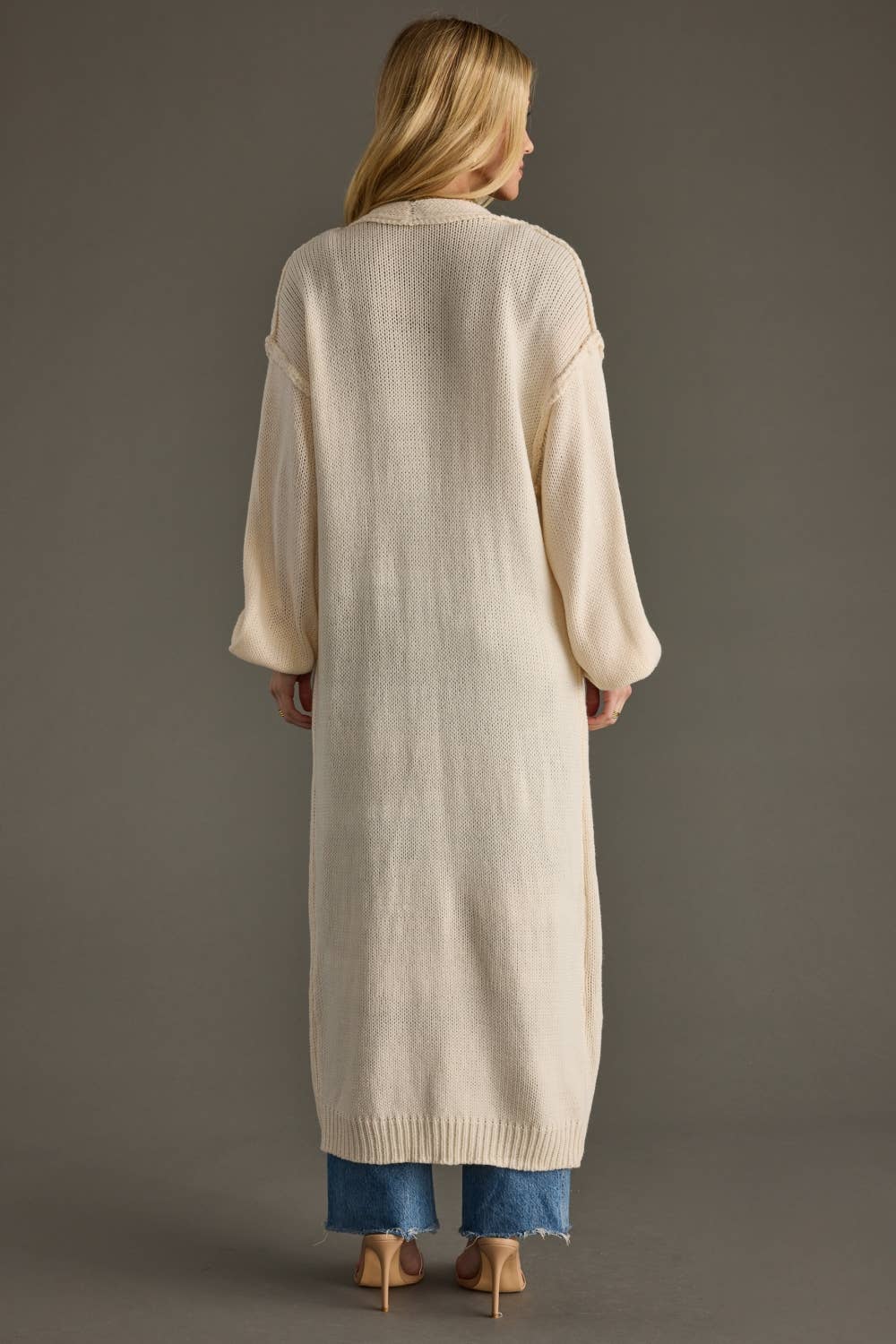 Ivory Duster Cardigan