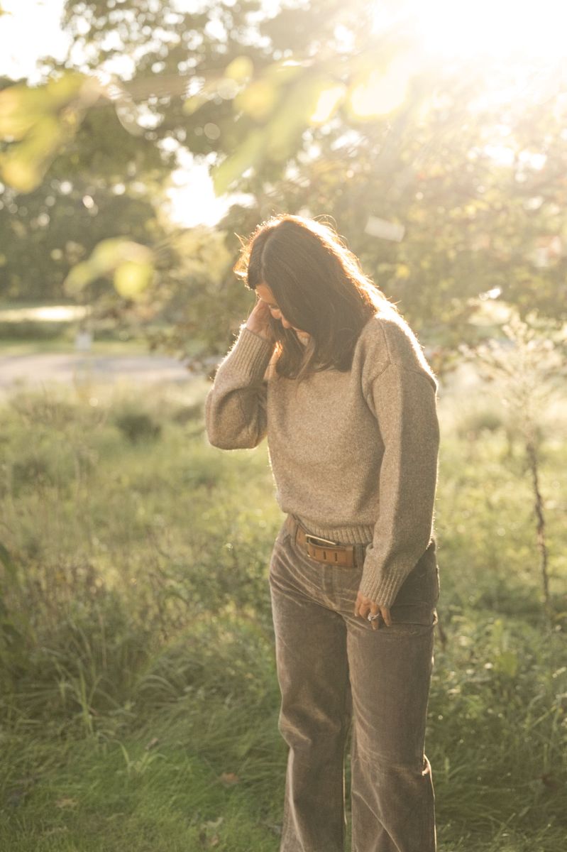 Sandstone Turtleneck Sweater