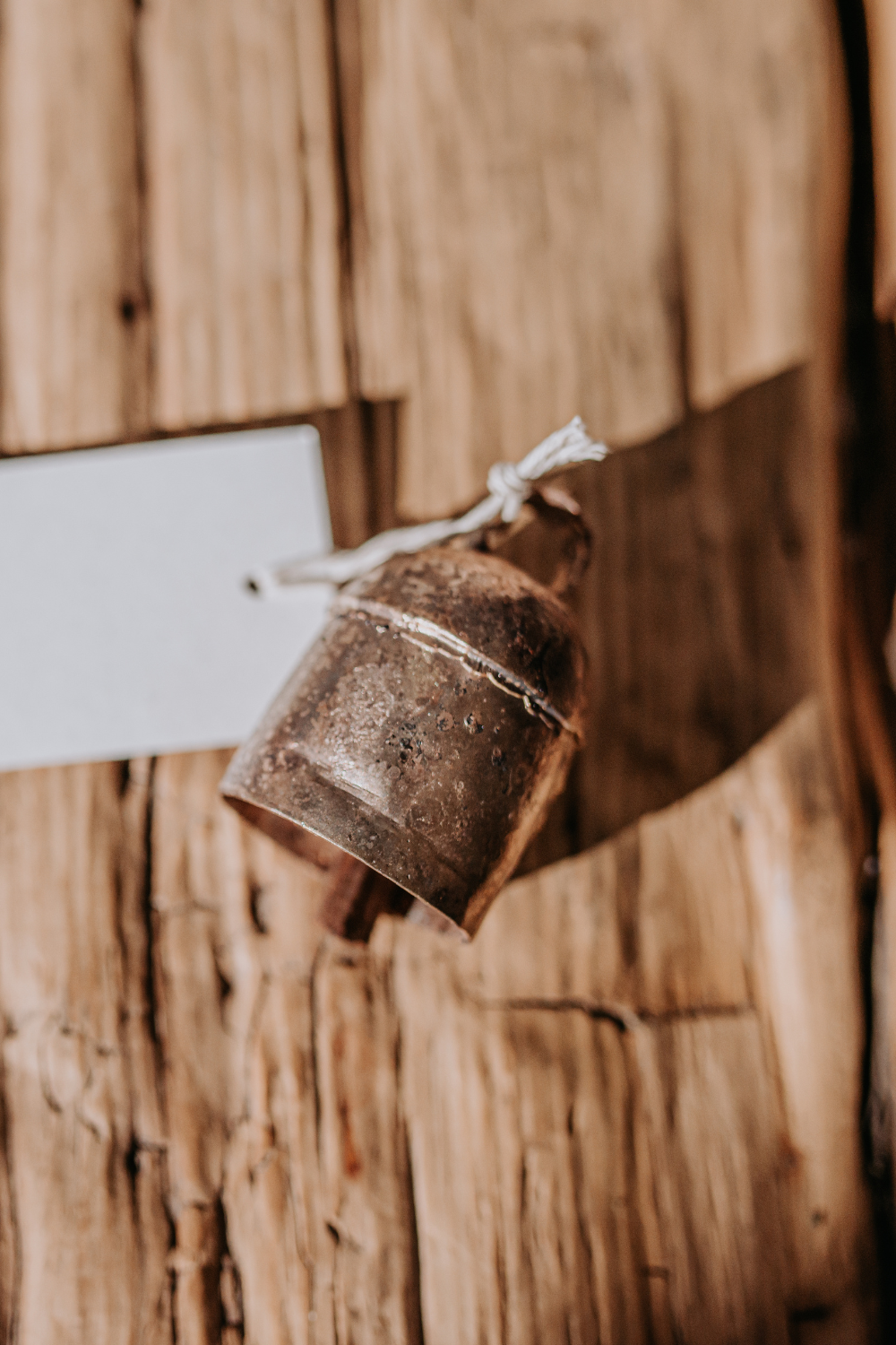 Vintage Inspired Copper Desert Bell Small Christmas Decor