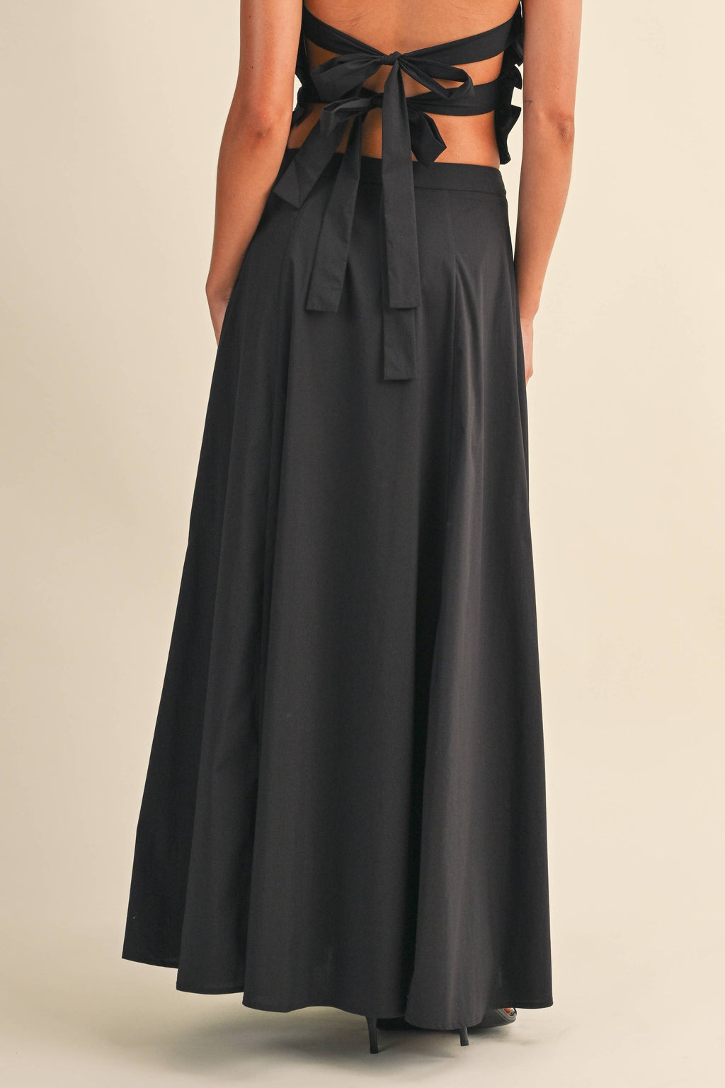 SMOCKING BACK TIED TOP
