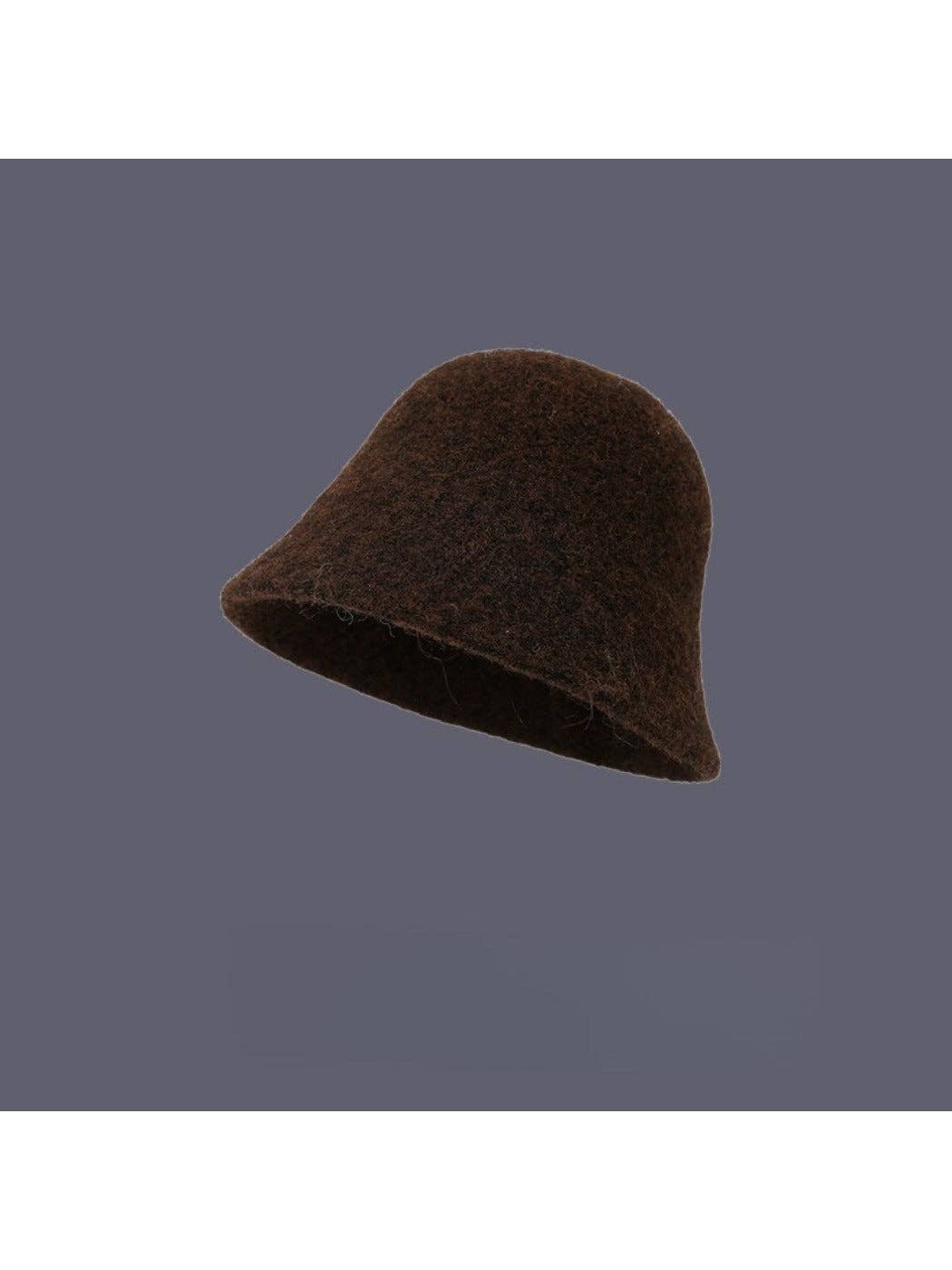 Haila - Winter Solid Color Bucket Hat for Women