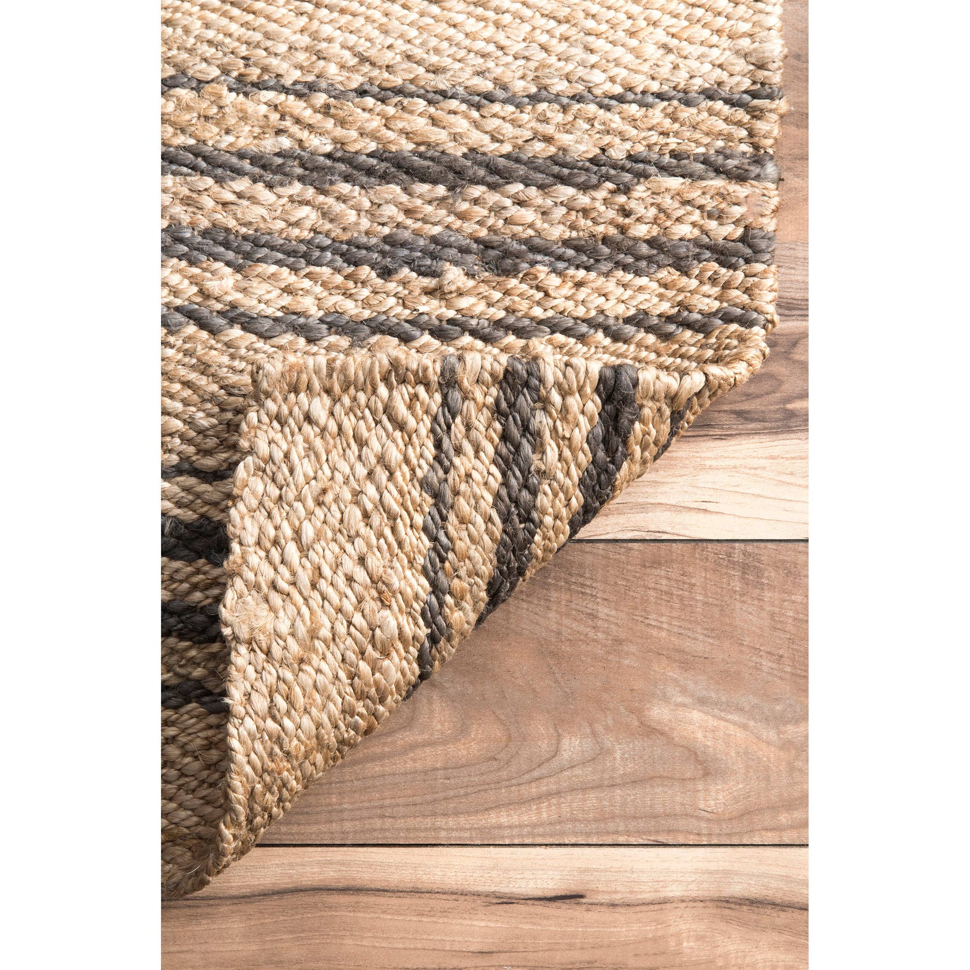 Sycamore Striped Jute Area Rug