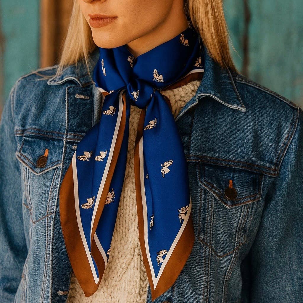 Equestrian Twilly Satin Scarf