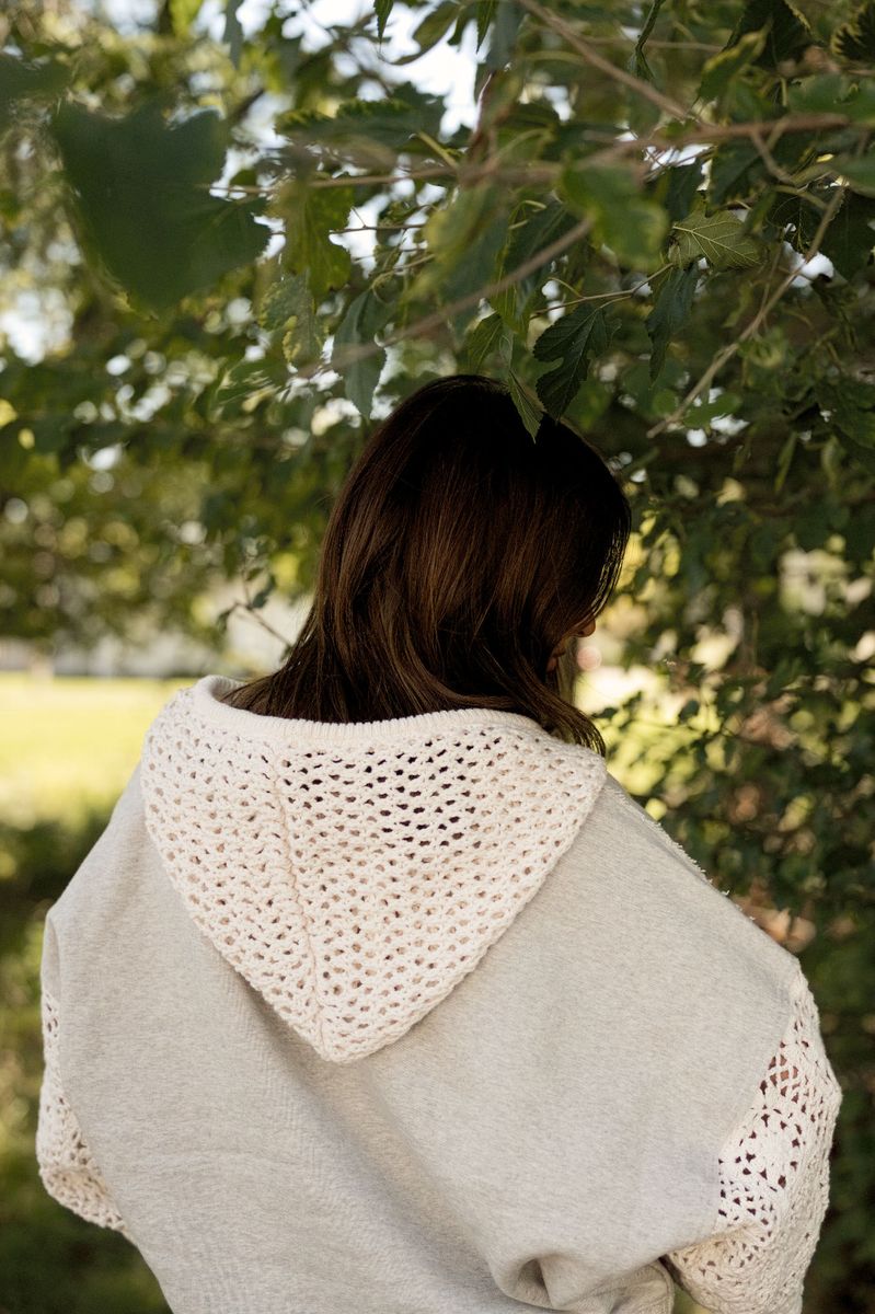 Free People Laced In Hoodie