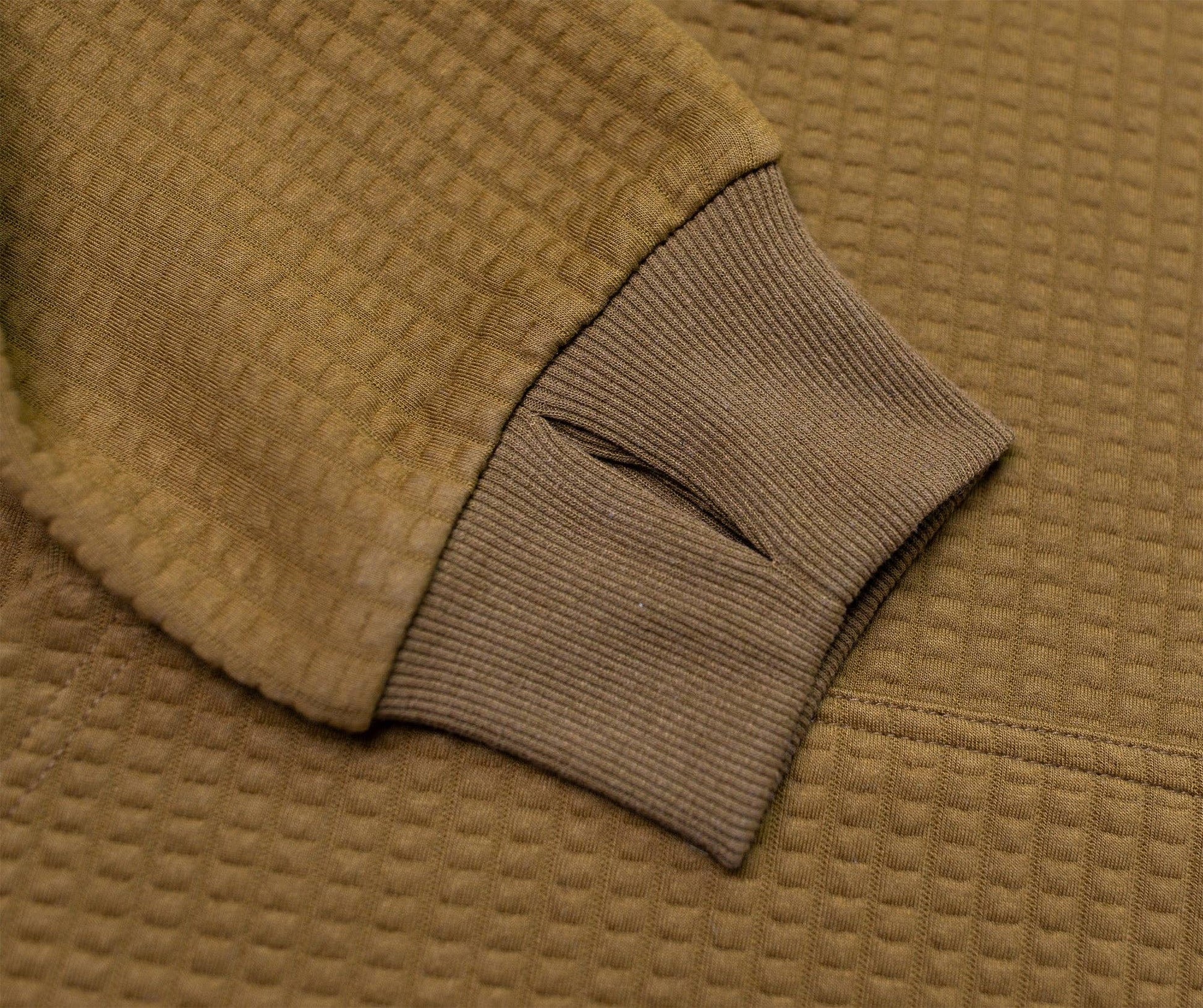 Men's Waffle Tech Hoodie (Yellowstone)