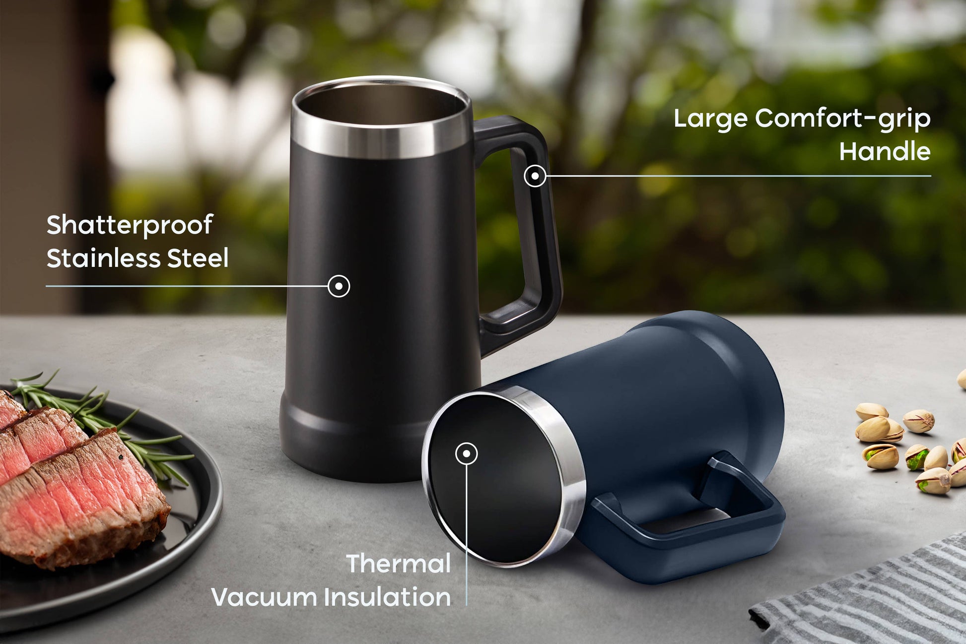 Kook Beer Stein, 23.7 oz