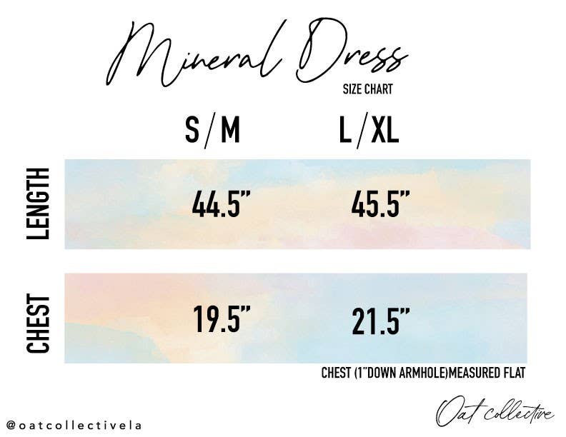 Basic Mineral Graphic Dress