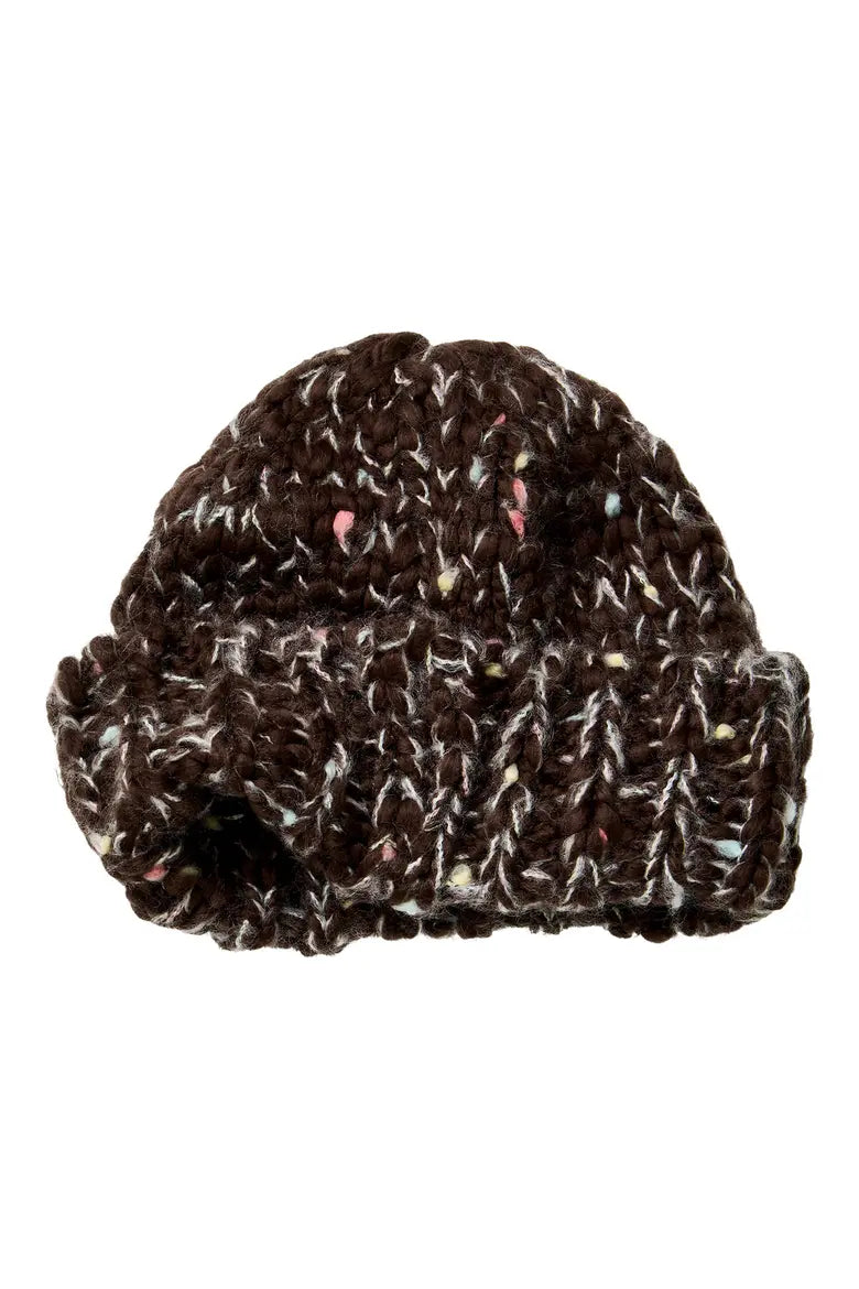 Free People Speckled Beanie and Mitten Set