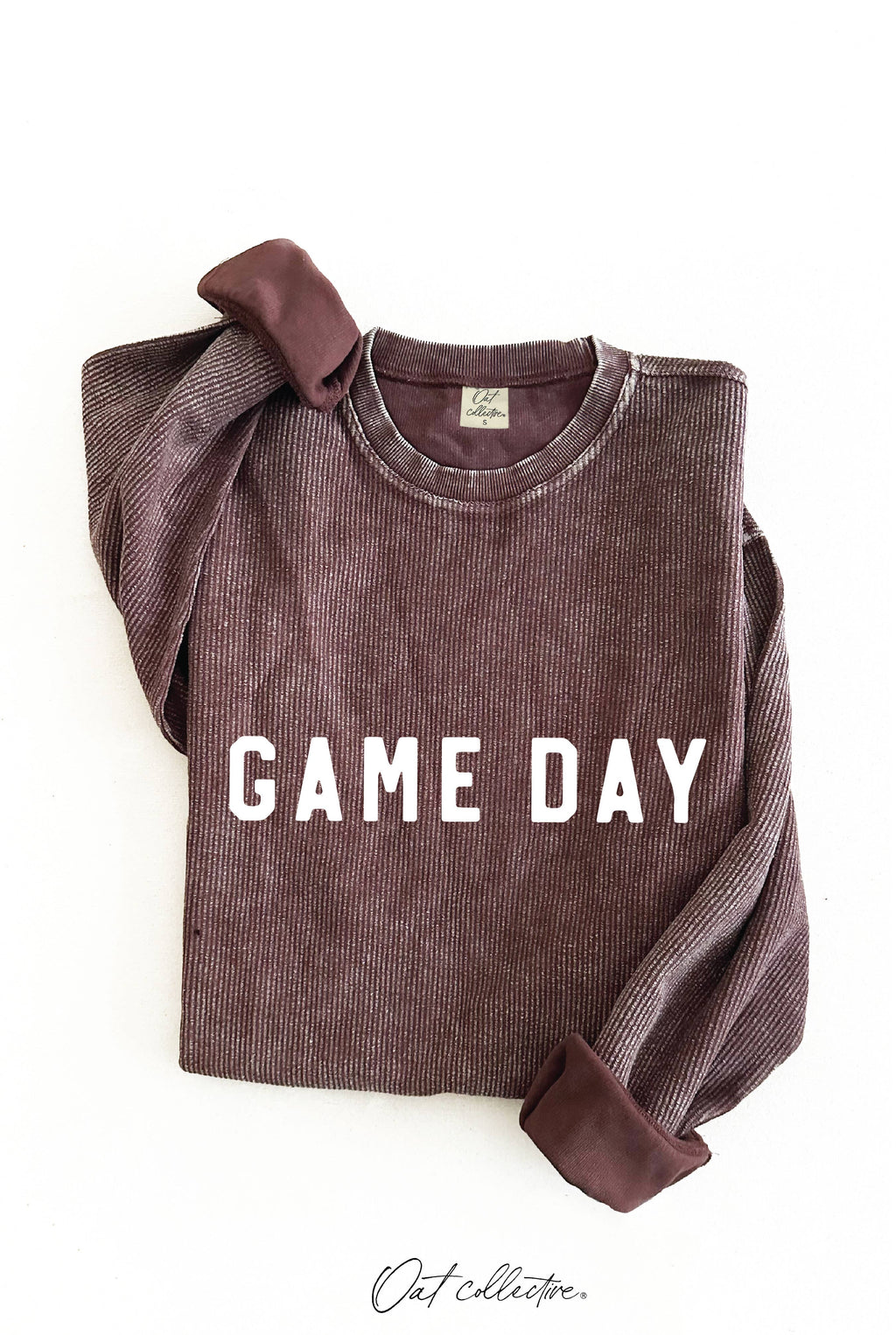 GAME DAY Thermal Vintage Pullover