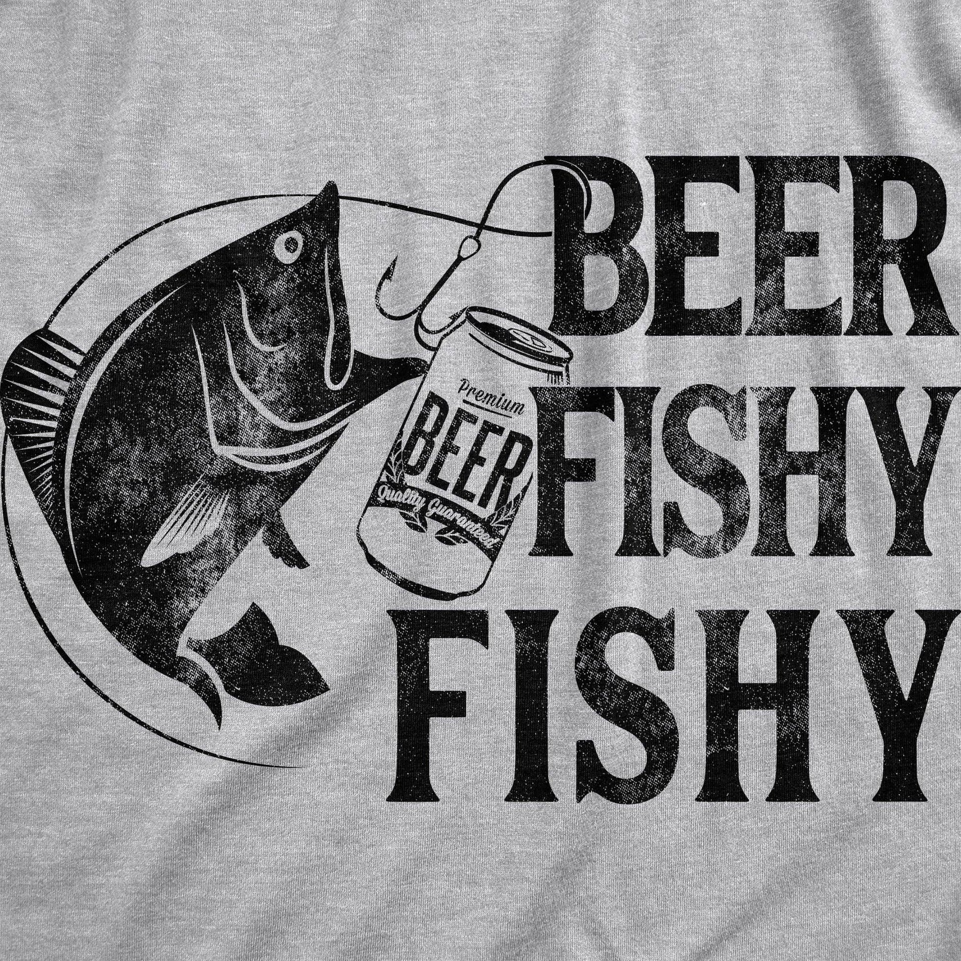 Beer Fishy Fishy Hoodie Fishing Graphic Hoodie Sweatshirt