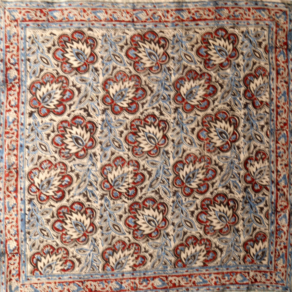 Beaded Beatle - Kalamkari Cotton Bandana