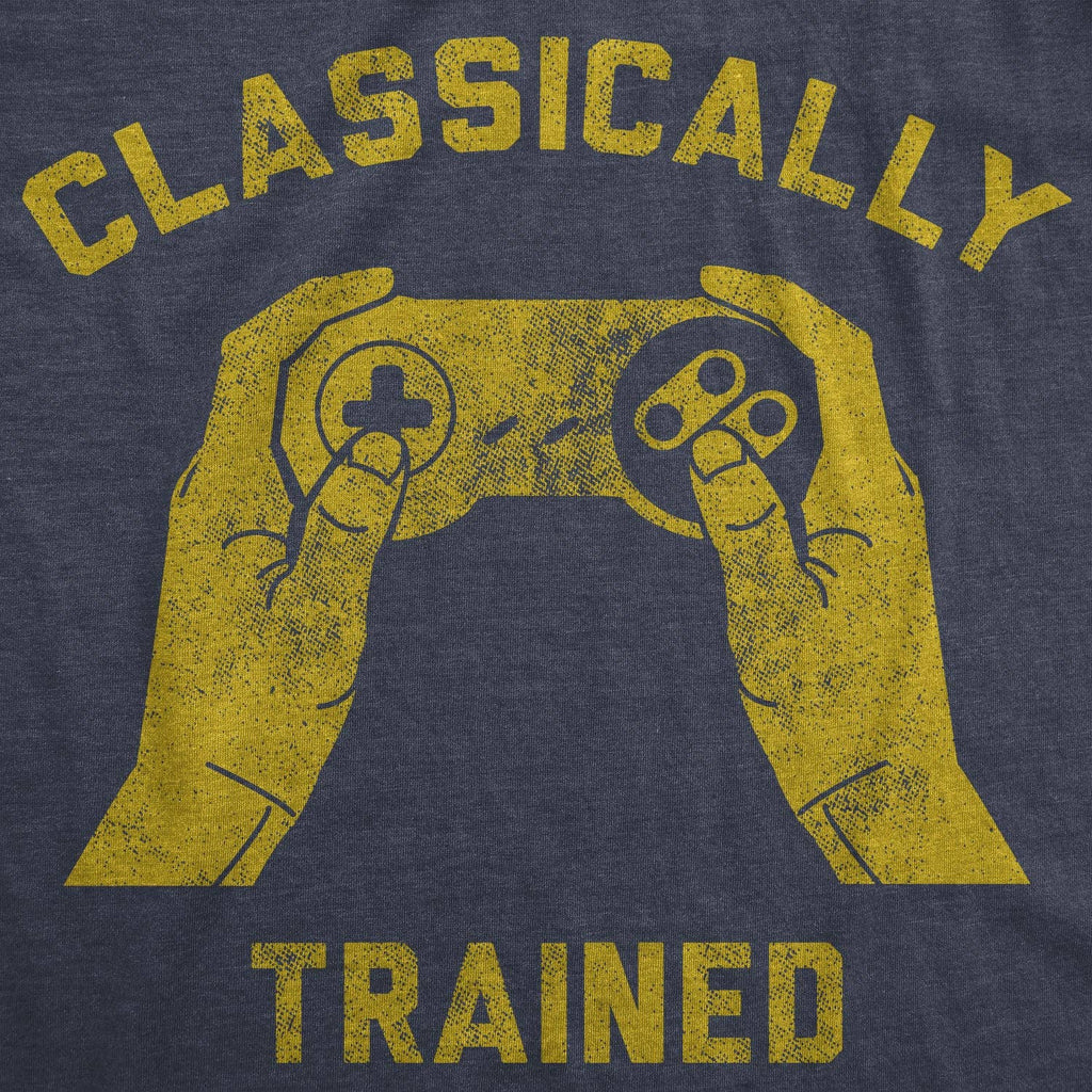 Classically Trained Video Game Gamer Funny Mens T shirt